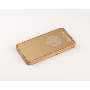 Powerbank VIOUR 4000 mAh bois personnalisable gravure | Apothiclick