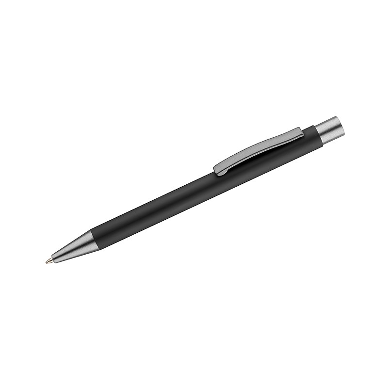 Stylo GOMA noir soft touch encre noire personnalisable | Apothiclick