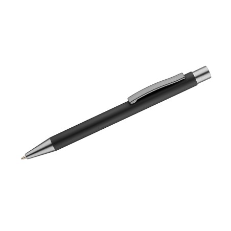 Stylo GOMA noir soft touch encre noire personnalisable | Apothiclick