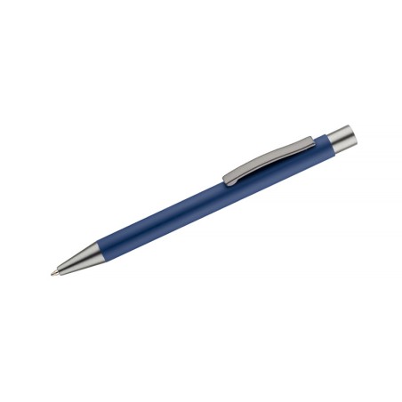 Stylo GOMA bleu soft touch encre noire personnalisable | Apothiclick