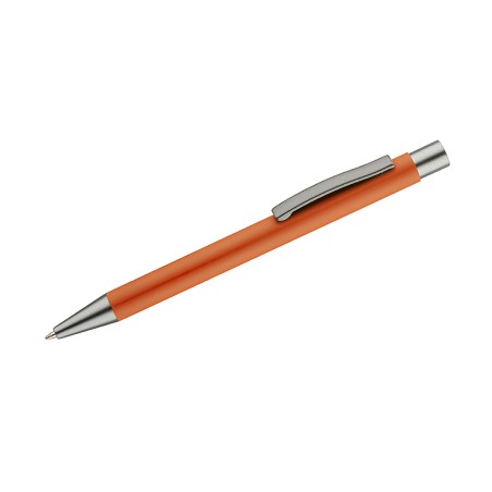 Stylo GOMA orange soft touch encre noire personnalisable | Apothiclick