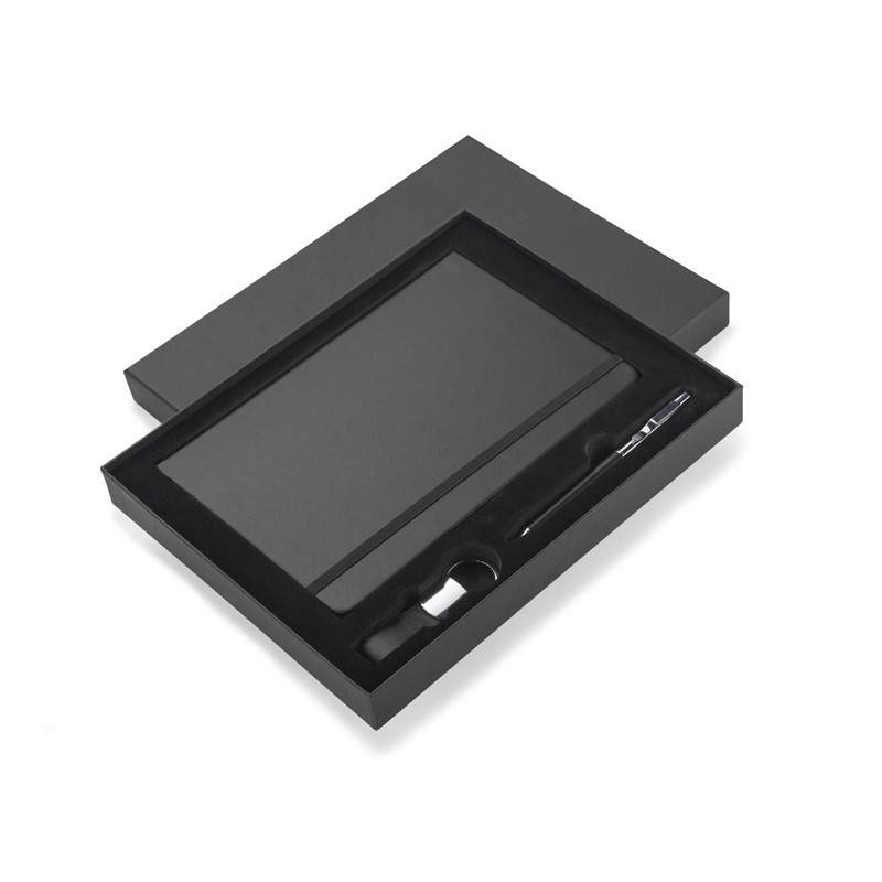 Coffret PROBIZ A5 carnet + stylo + porte-clés personnalisable | Apothiclick