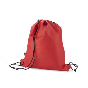 Sac à cordons rPET GARTY rouge personnalisable | Apothiclick
