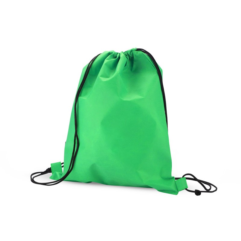 Sac à cordons rPET GARTY vert personnalisable | Apothiclick