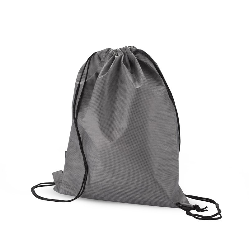 Sac à cordons rPET GARTY gris personnalisable | Apothiclick