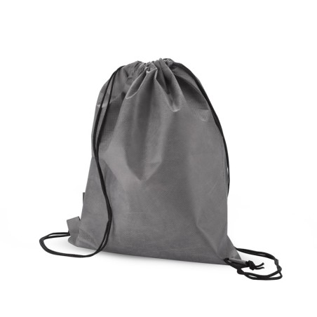 Sac à cordons rPET GARTY gris personnalisable | Apothiclick