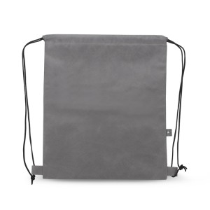 Sac à cordons rPET GARTY gris personnalisable | Apothiclick