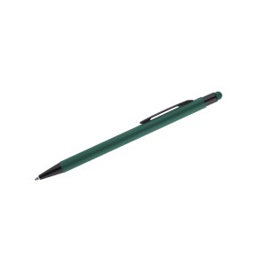 Stylo à bille tactile fin en aluminium – Stylo design vert professionnel