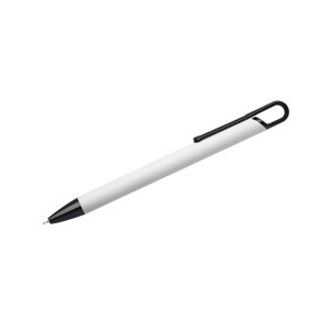 Stylo SOFI soft touch blanc personnalisable gravure | Apothiclick