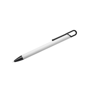 Stylo SOFI soft touch blanc personnalisable gravure | Apothiclick