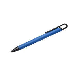 Stylo SOFI soft touch bleu personnalisable gravure | Apothiclick