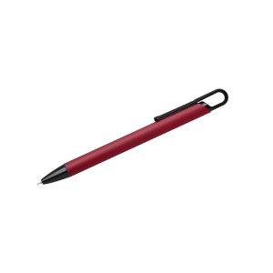 Stylo SOFI soft touch rouge personnalisable gravure | Apothiclick