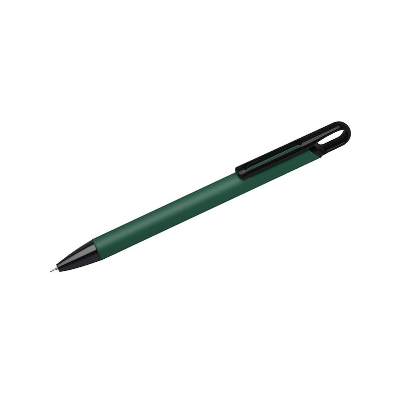 Stylo SOFI soft touch vert personnalisable gravure | Apothiclick