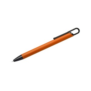 Stylo SOFI soft touch orange personnalisable gravure | Apothiclick