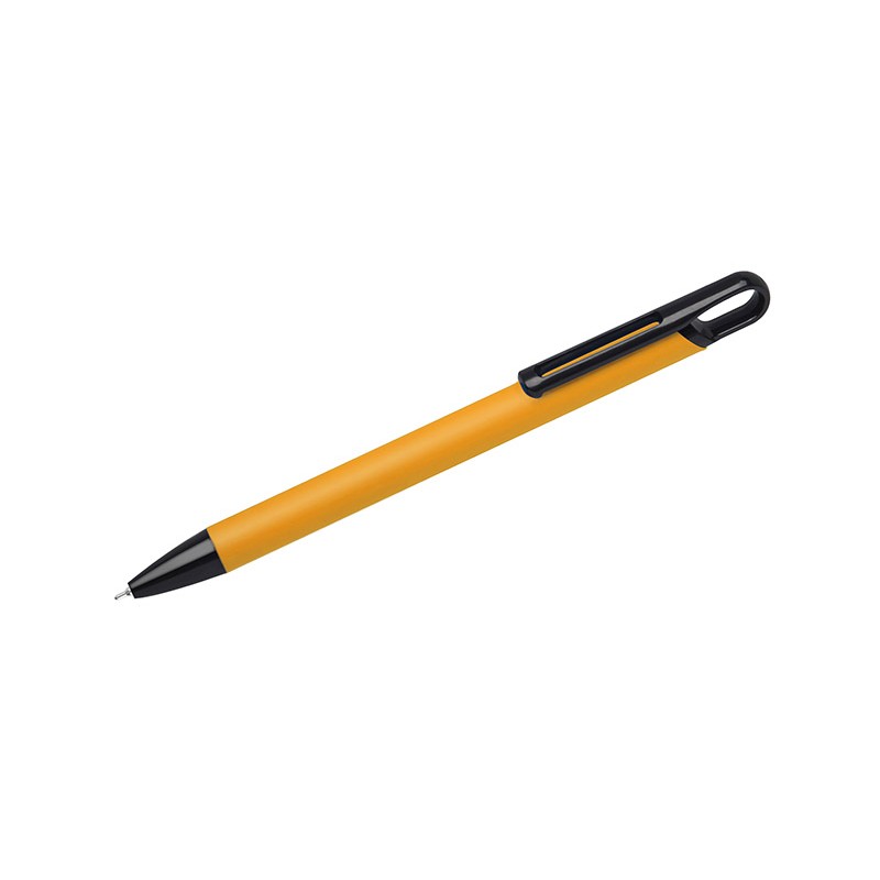Stylo SOFI soft touch jaune personnalisable gravure | Apothiclick