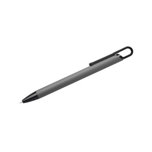 Stylo SOFI soft touch gris personnalisable gravure | Apothiclick