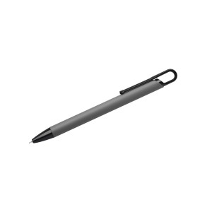 Stylo SOFI soft touch gris personnalisable gravure | Apothiclick