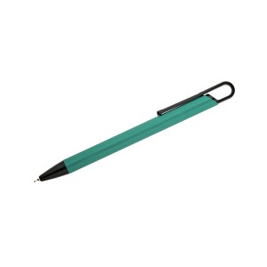Stylo SOFI soft touch turquoise personnalisable gravure | Apothiclick