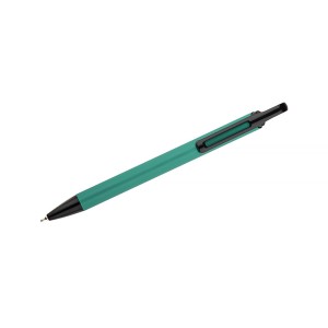 Stylo SOFI soft touch turquoise personnalisable gravure | Apothiclick