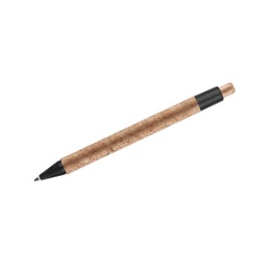 Stylo en liège KORTE noir personnalisable | Apothiclick