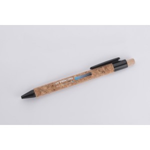 Stylo en liège KORTE noir personnalisable | Apothiclick