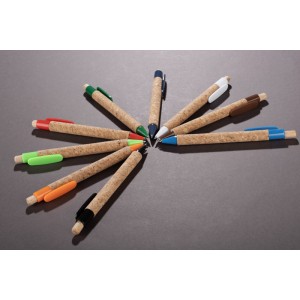 Stylo en liège KORTE vert personnalisable | Apothiclick