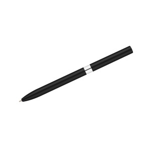 Stylo gel métal GELLE noir personnalisable gravure | Apothiclick