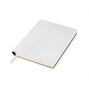 Carnet A5 BELLIS blanc personnalisable gravure | Apothiclick