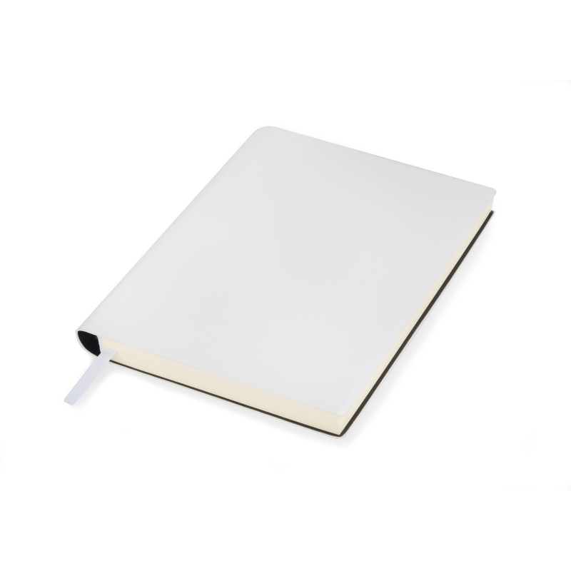 Carnet A5 BELLIS blanc personnalisable gravure | Apothiclick