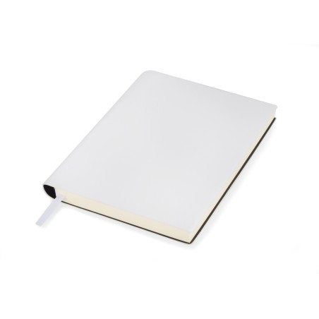 Carnet A5 BELLIS blanc personnalisable gravure | Apothiclick