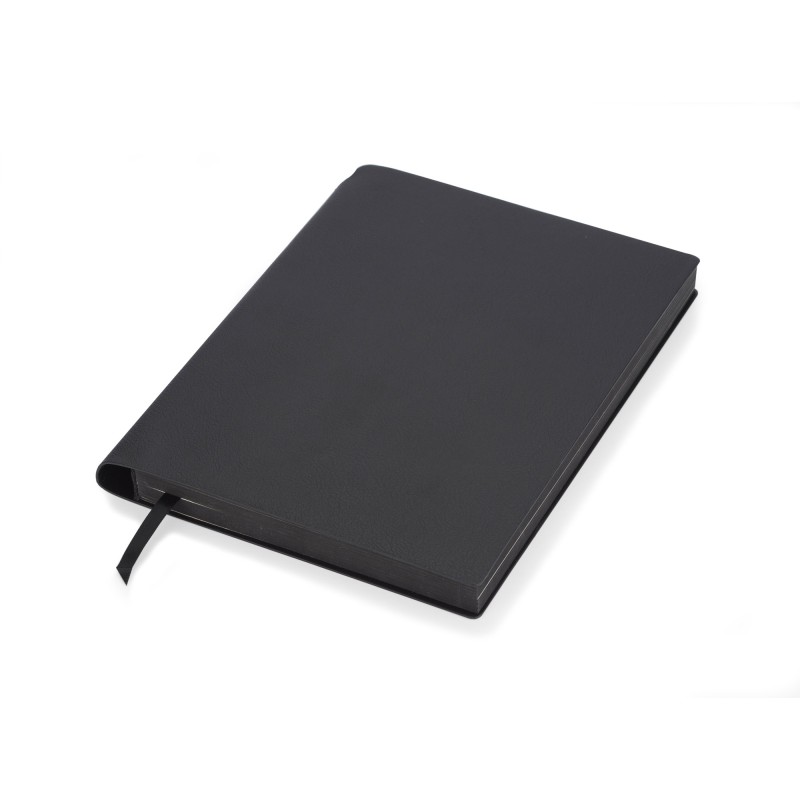 Carnet A5 BELLIS noir personnalisable gravure | Apothiclick