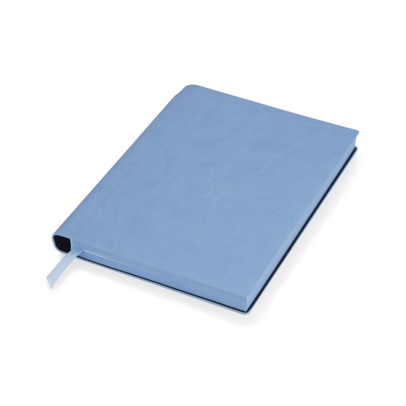 Carnet A5 BELLIS azur personnalisable gravure | Apothiclick