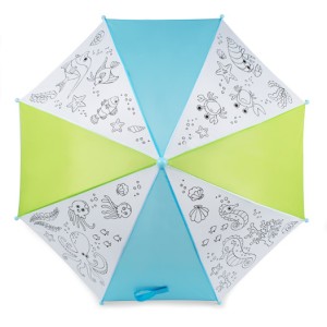Parapluie à colorier enfant KIDDI avec feutres | Apothiclick