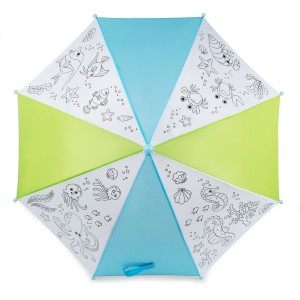 Parapluie à colorier enfant KIDDI avec feutres | Apothiclick