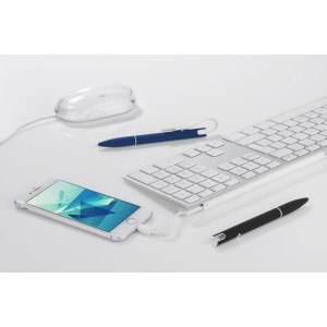 Stylo CHARGE avec câble USB intégré personnalisable | Apothiclick