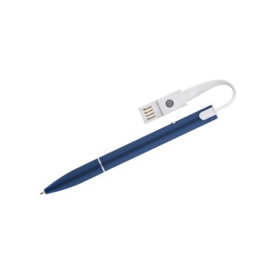 Stylo CHARGE avec câble USB intégré personnalisable | Apothiclick