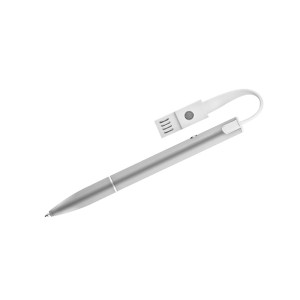 Stylo CHARGE avec câble USB intégré personnalisable | Apothiclick