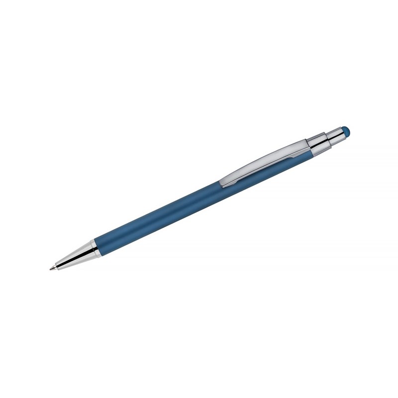 Stylo touch DAWEI bleu personnalisable gravure | Apothiclick