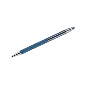 Stylo touch DAWEI bleu personnalisable gravure | Apothiclick