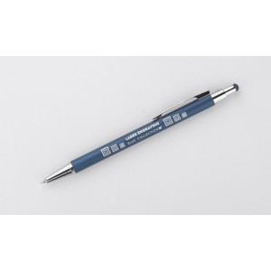 Stylo touch DAWEI bleu personnalisable gravure | Apothiclick