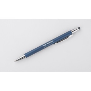 Stylo touch DAWEI bleu personnalisable gravure | Apothiclick