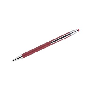 Stylo touch DAWEI bordeaux personnalisable gravure | Apothiclick