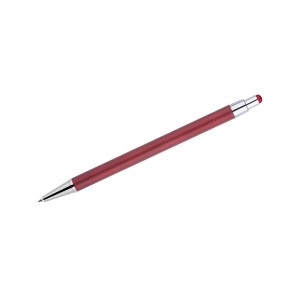 Stylo touch DAWEI bordeaux personnalisable gravure | Apothiclick