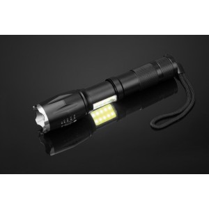 Lampe de poche LED COB TORCO – Lampe compacte 6 modes d’éclairage