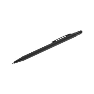 Stylo à bille tactile fin en aluminium – Stylo design noir professionnel