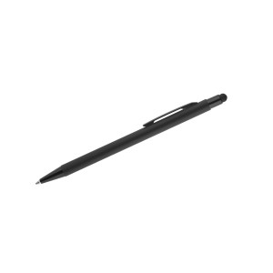 Stylo à bille tactile fin en aluminium – Stylo design noir professionnel