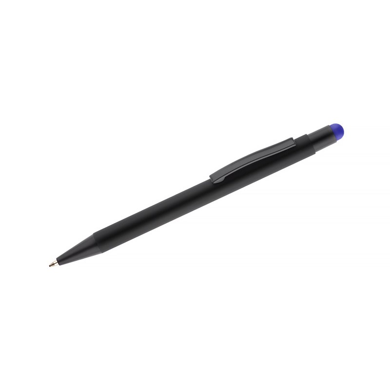 Stylo à bille tactile en aluminium – Stylo gravé effet premium or