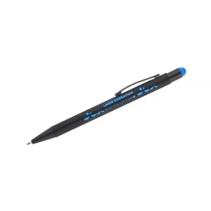 Stylo à bille tactile en aluminium – Stylo gravé effet premium or