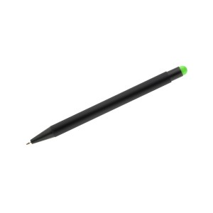 Stylo à bille tactile en aluminium – Stylo gravé effet premium or