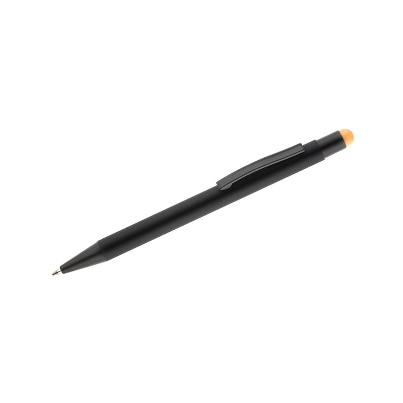Stylo à bille tactile en aluminium – Stylo gravé effet premium or